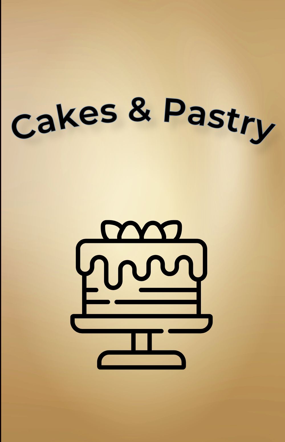 Cakes Menu